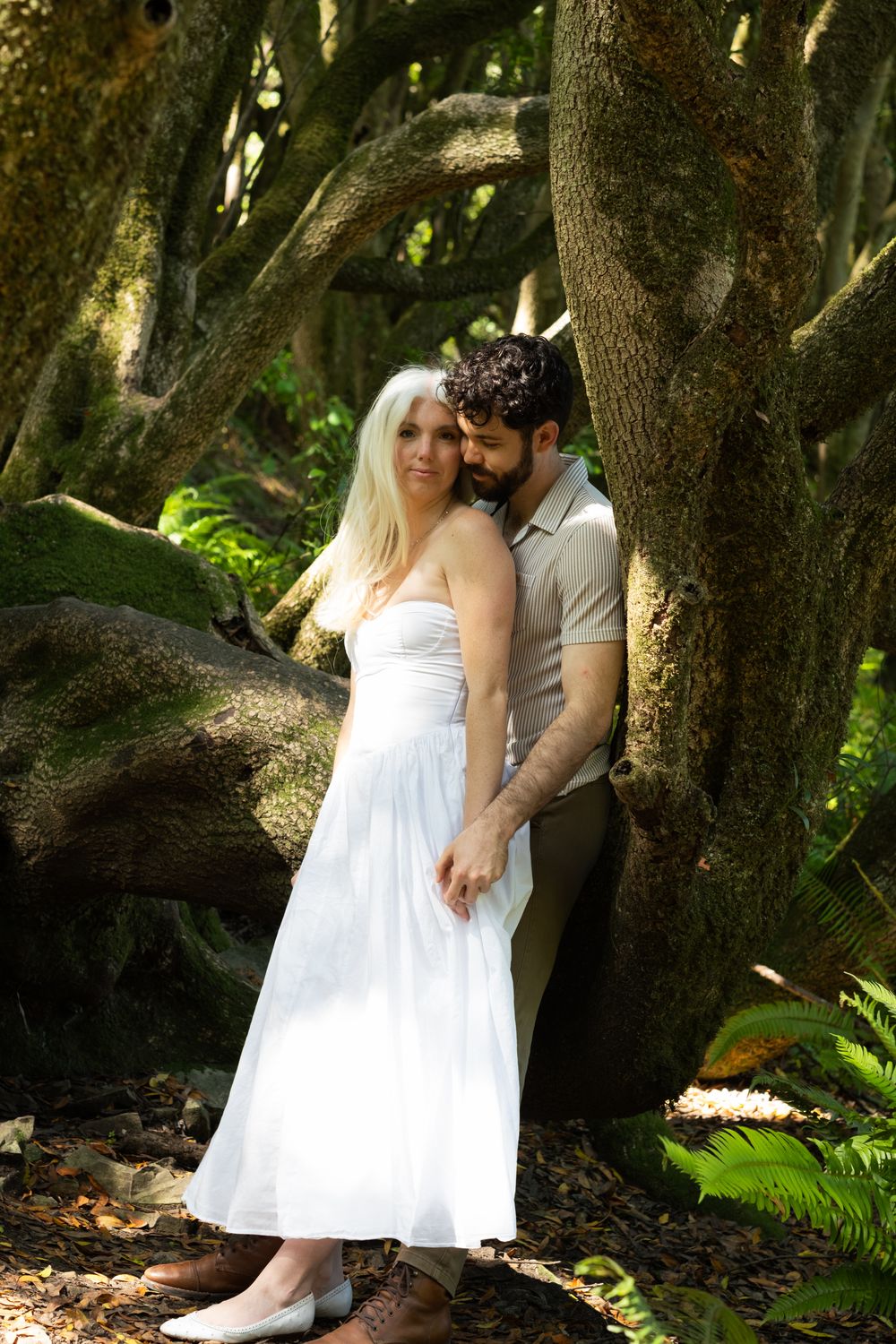 Lenny and Leilani, engagement photograph, photo 4