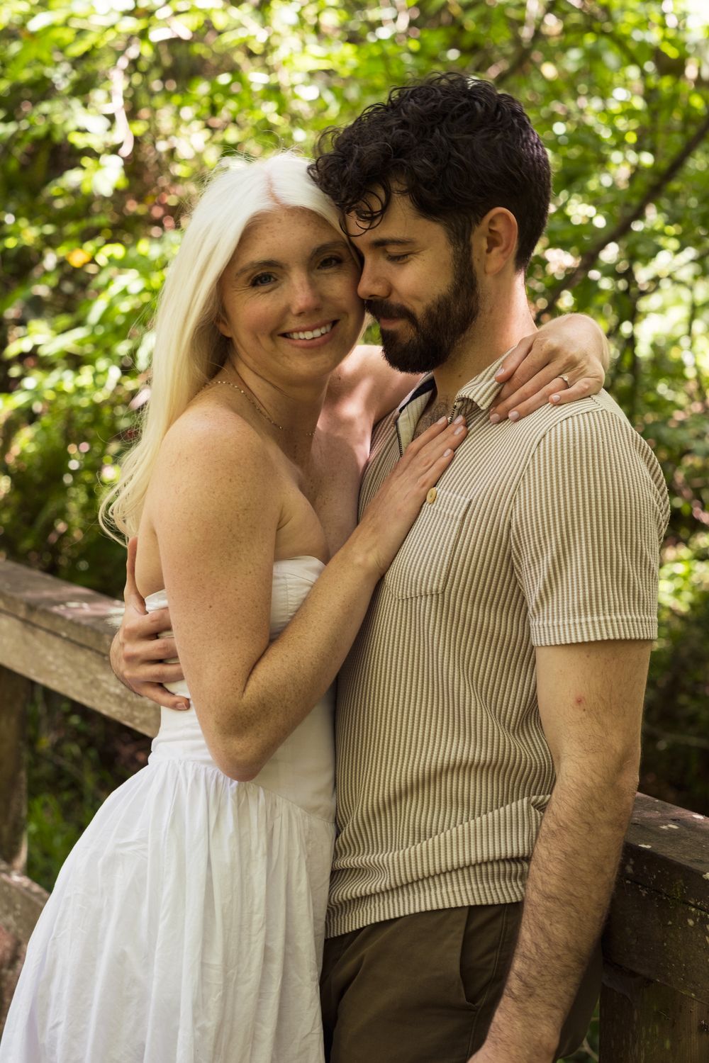 Lenny and Leilani, engagement photograph, photo 6