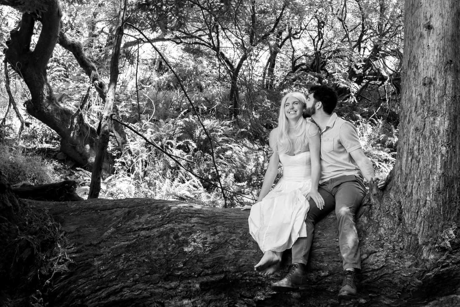 Lenny and Leilani, engagement photograph, photo 7
