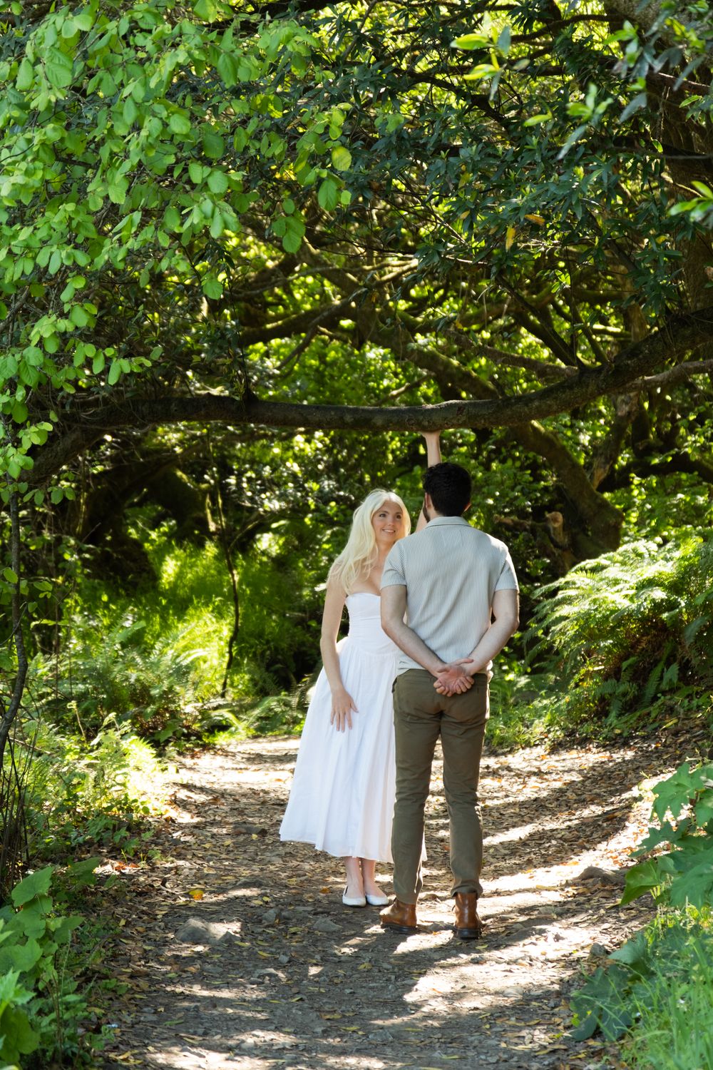 Lenny and Leilani, engagement photograph, photo 12